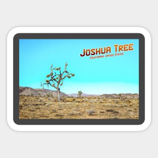 Joshua Tree National Park California Sticker